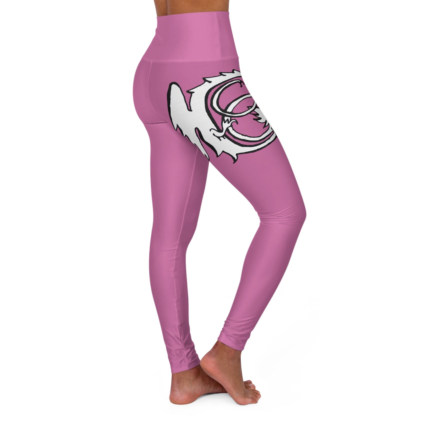 LIGHT PINK - Endless Productions High waste full length leggings
