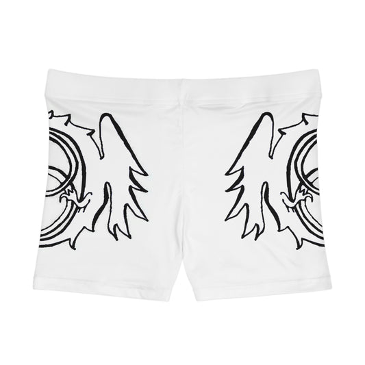 WHITE - Endless Productions Dancer Shorts