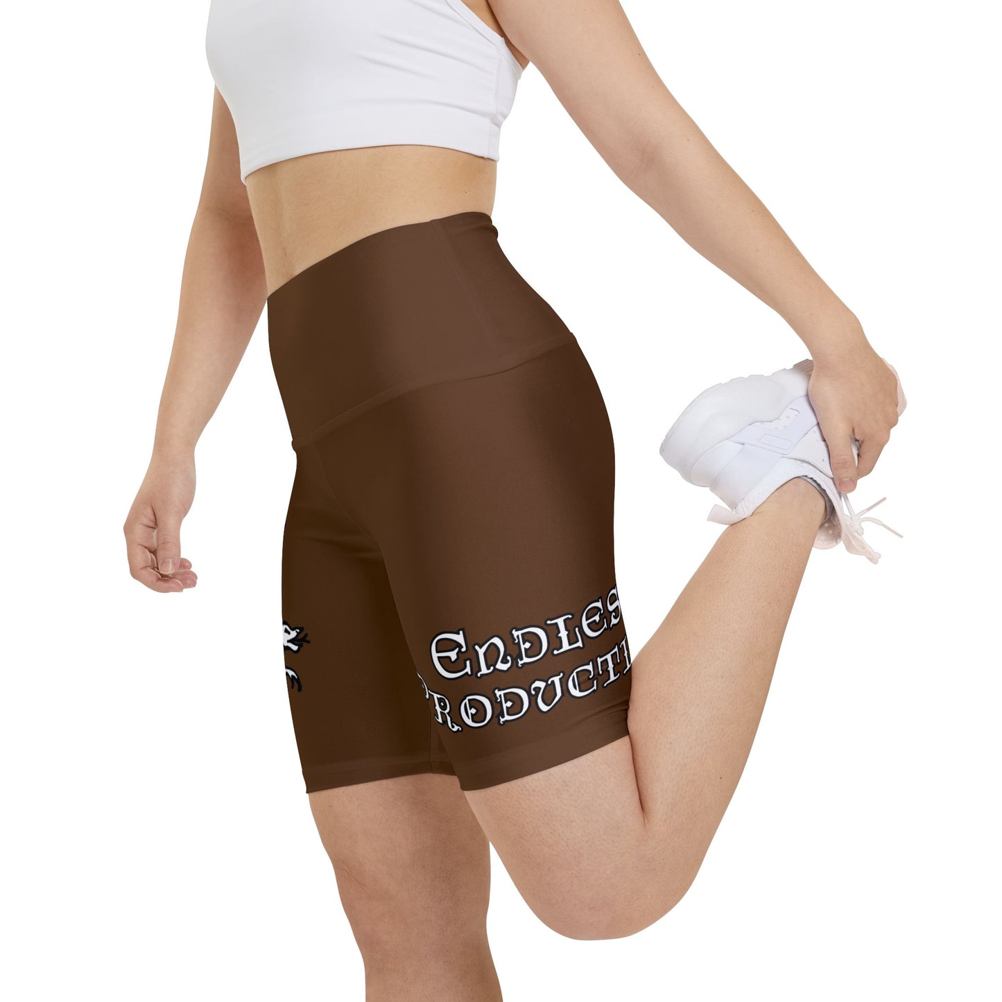 BROWN - Endless Productions Bike Shorts