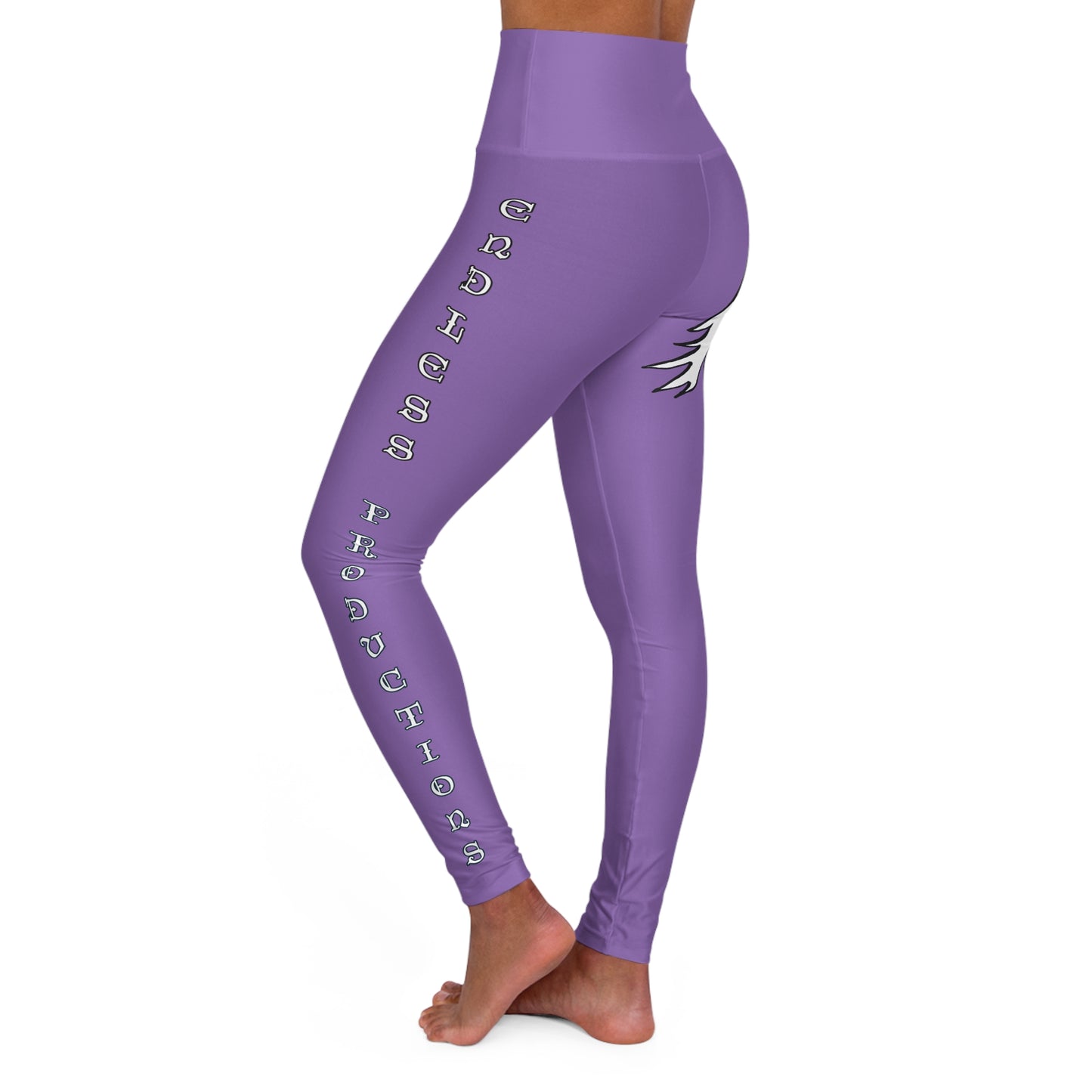 LIGHT PURPLE - Endless Productions High waste full length leggings