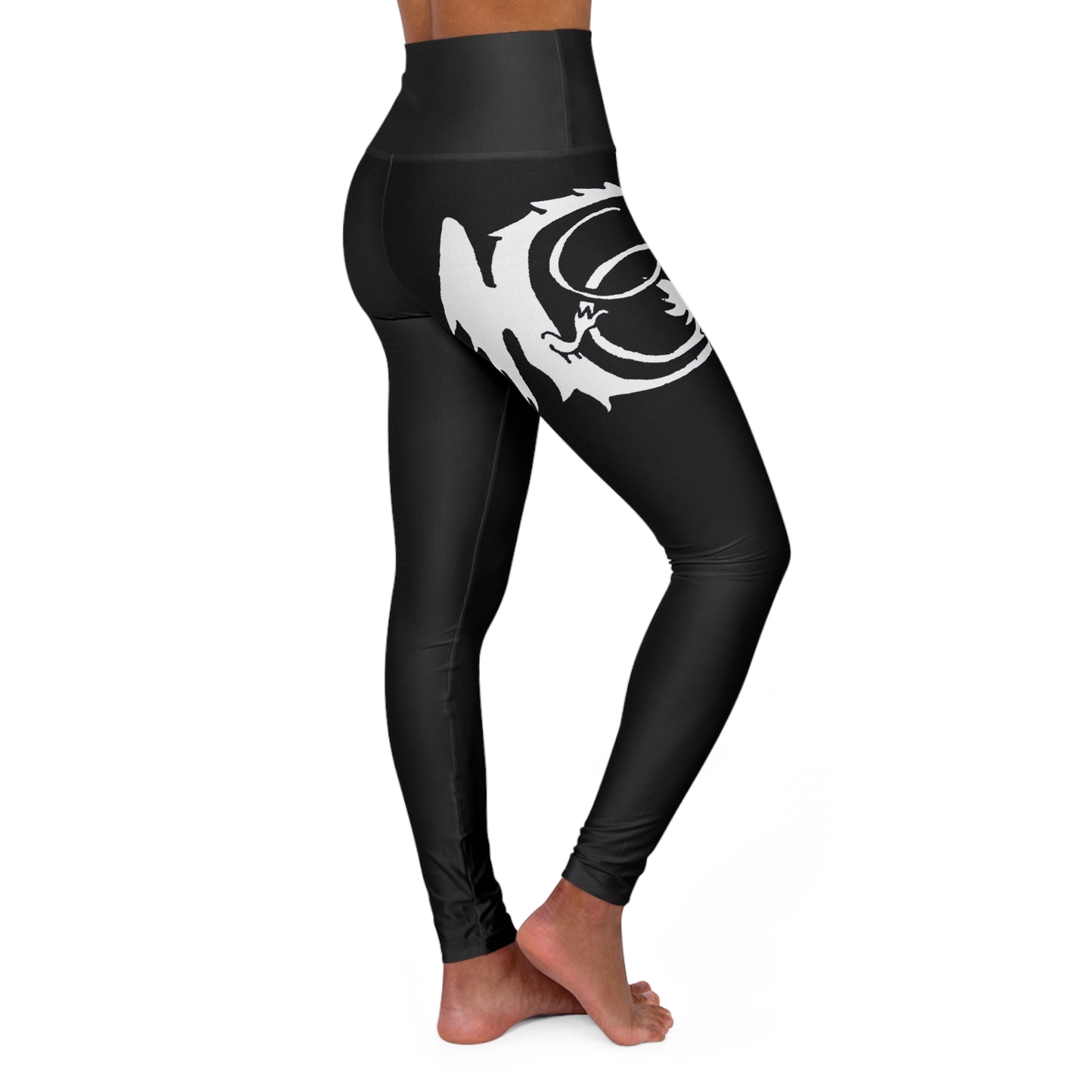 BLACK - Endless Productions High waste full length leggings