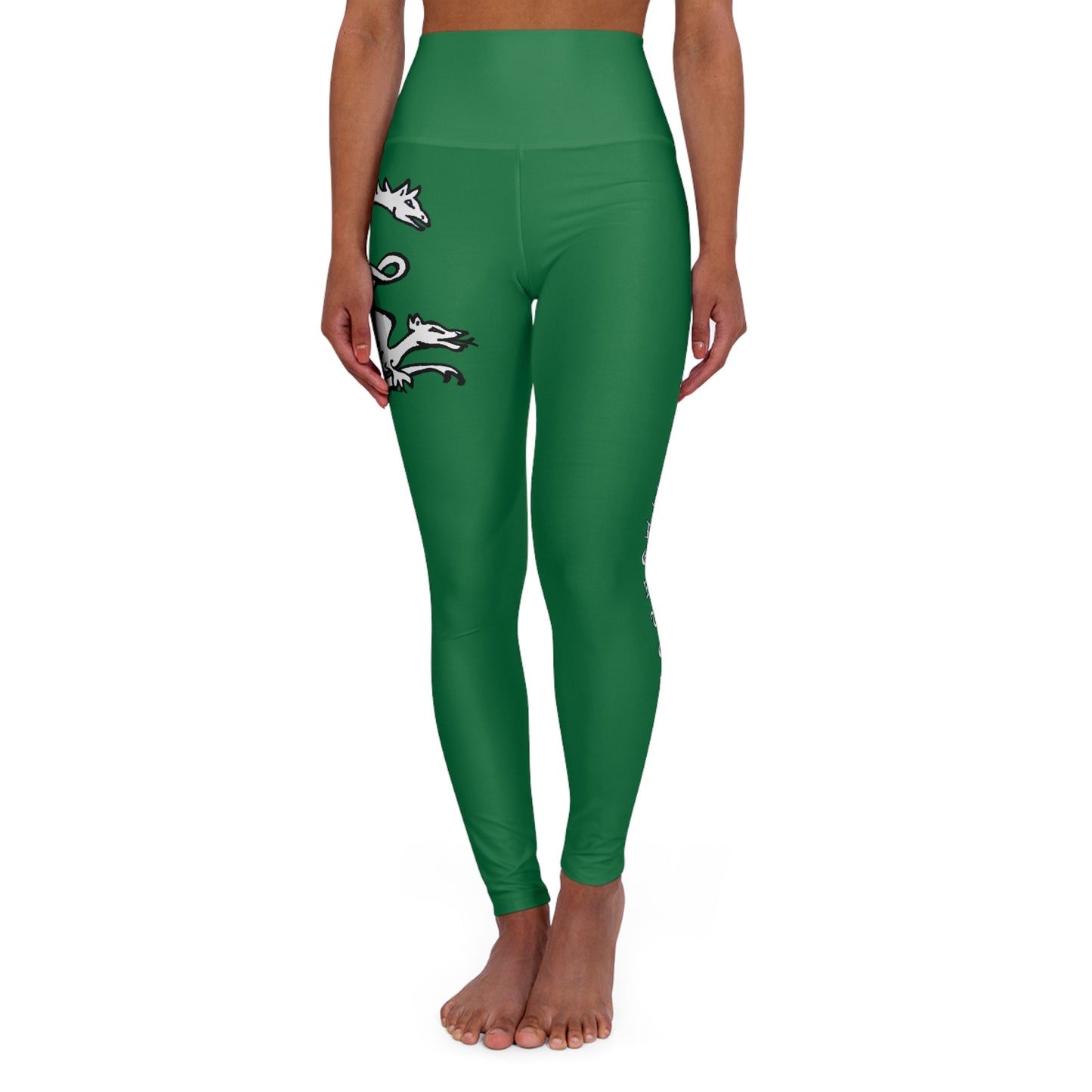 GREEN - Endless Productions High waste full length leggings