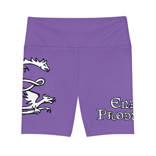 LIGHT PURPLE - Endless Productions Bike Shorts