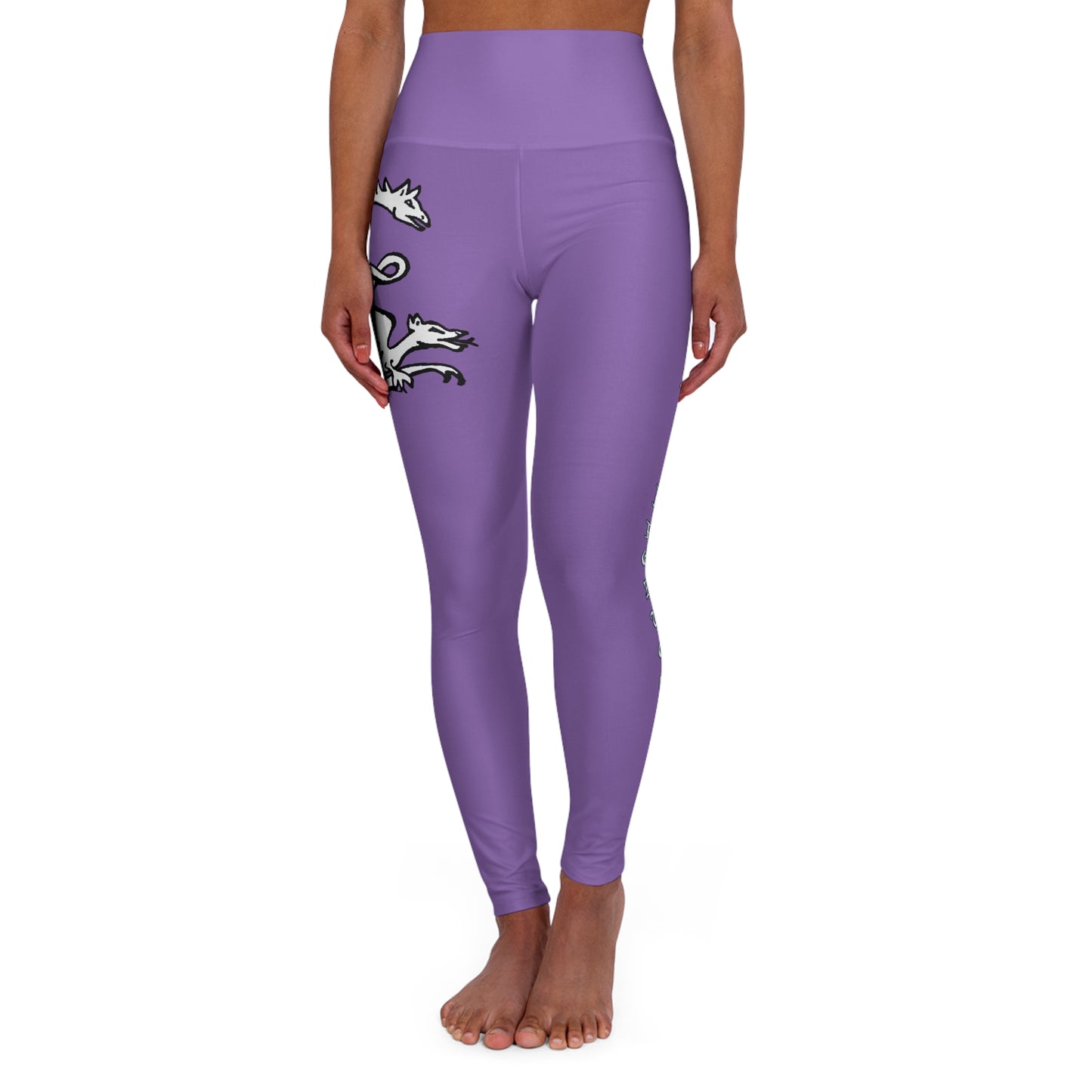 LIGHT PURPLE - Endless Productions High waste full length leggings