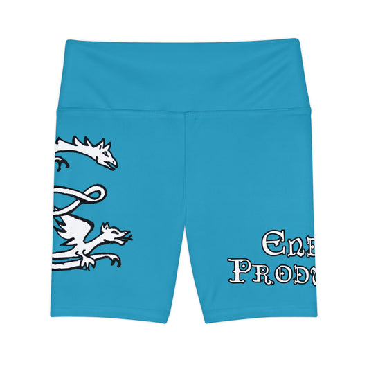 TURQUOISE - Endless Productions Bike Shorts