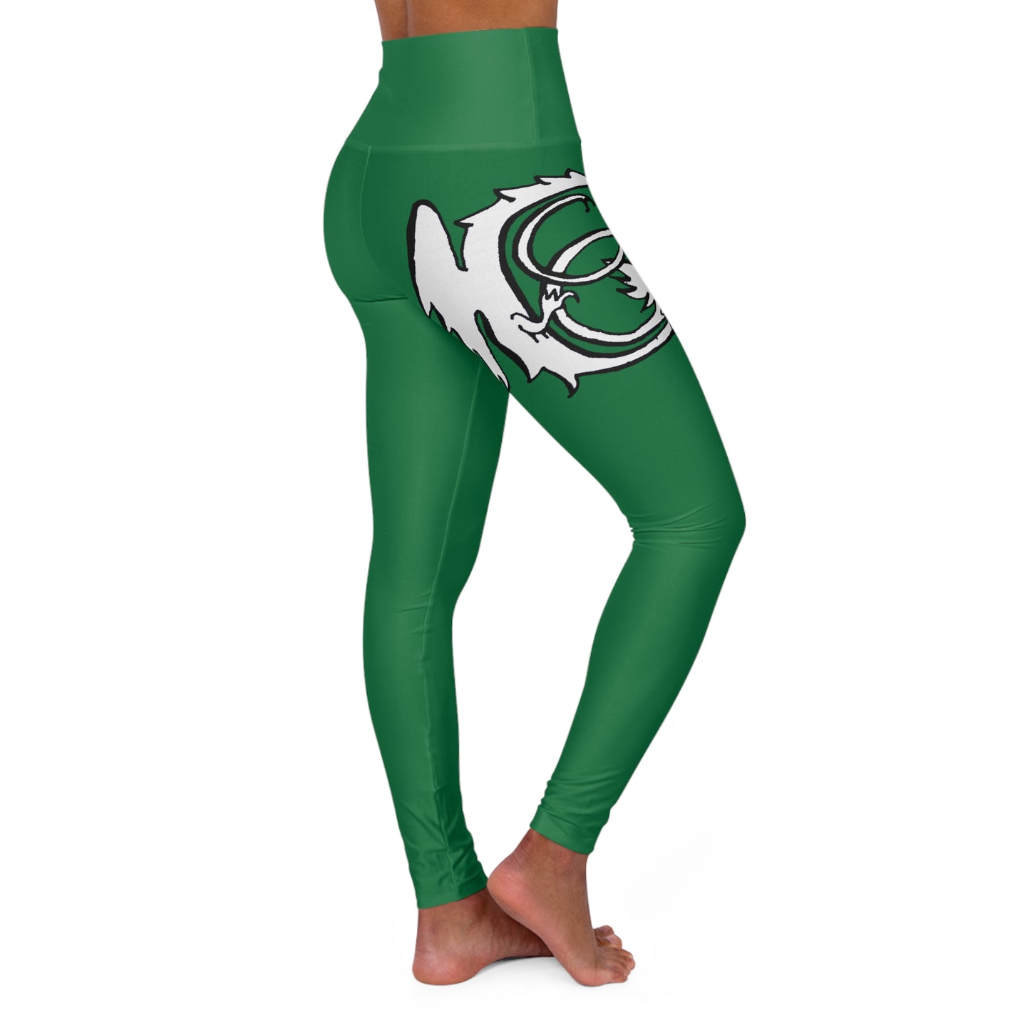 GREEN - Endless Productions High waste full length leggings