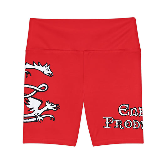 RED - Endless Productions Bike Shorts