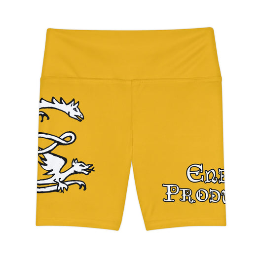 YELLOW - Endless Productions Bike Shorts