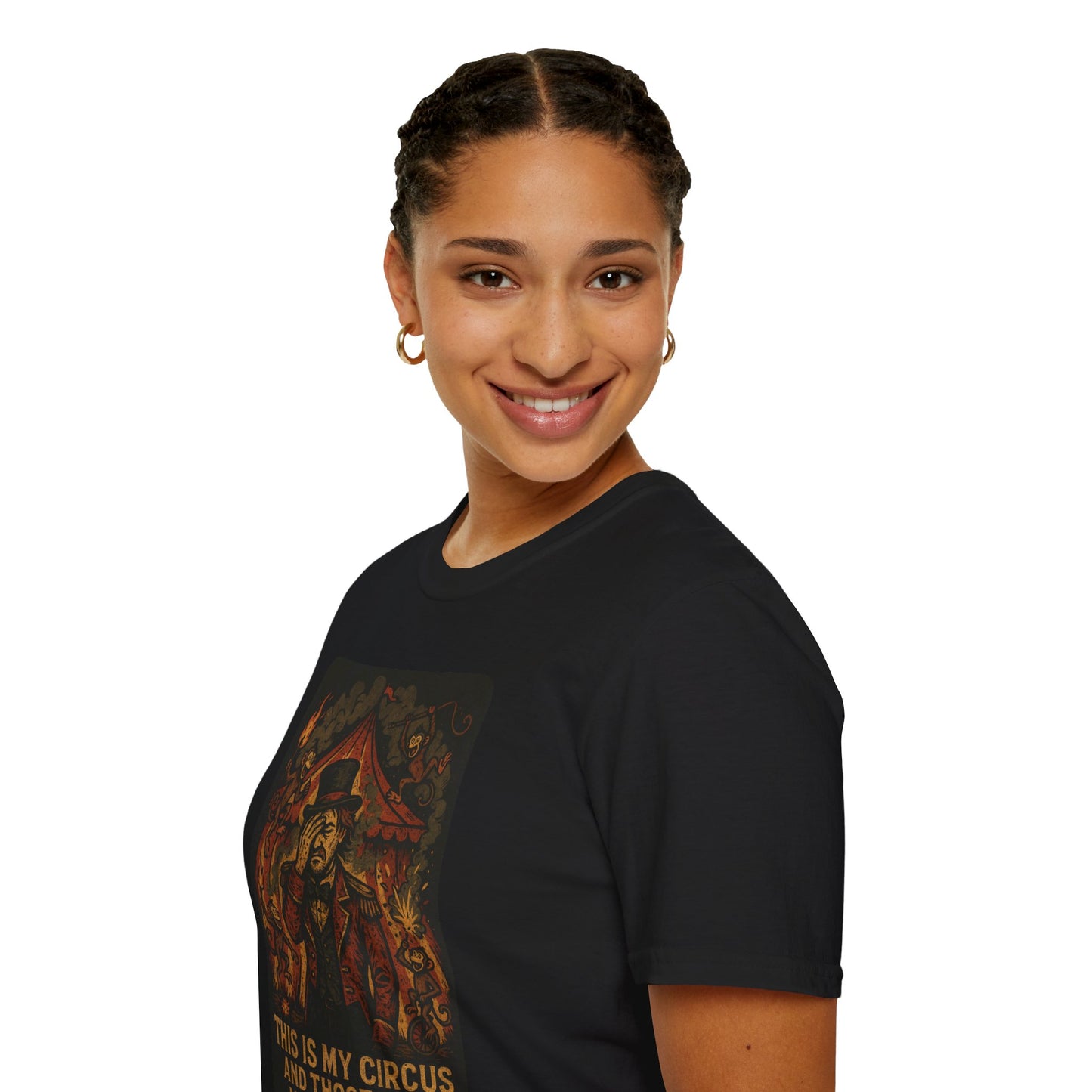 This Is My Circus Shirt, Funny Chaos Meme T Shirt, Burnout Ringmaster Art, ADHD Neurodivergent Humor Tee