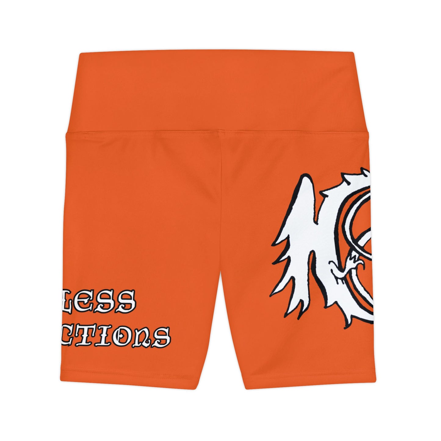 ORANGE - Endless Productions Bike Shorts