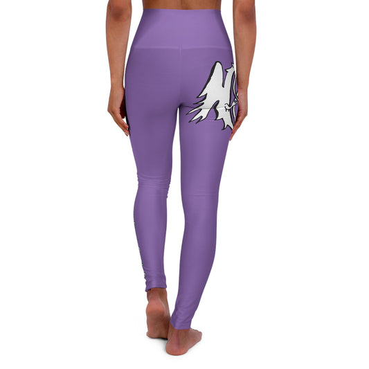 LIGHT PURPLE - Endless Productions High waste full length leggings