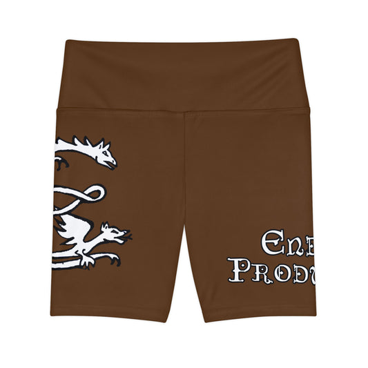 BROWN - Endless Productions Bike Shorts