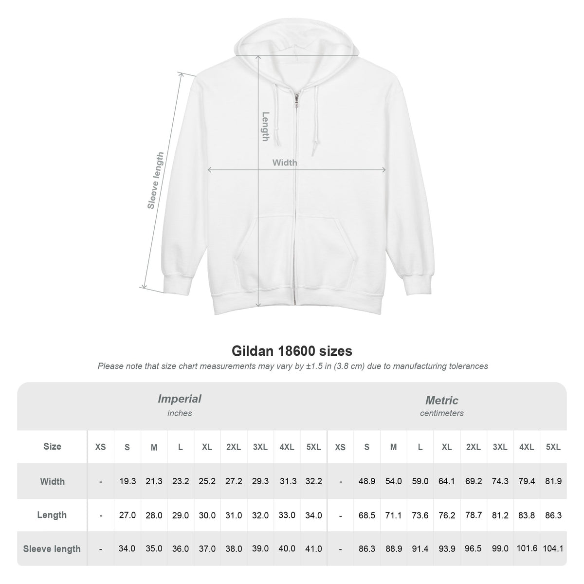 Unisex Full Zip Hoodie with Bold Graphic Design | Casual Wear, Street Style, Gifts for Him, Her, Holidays, Comfortable Layering