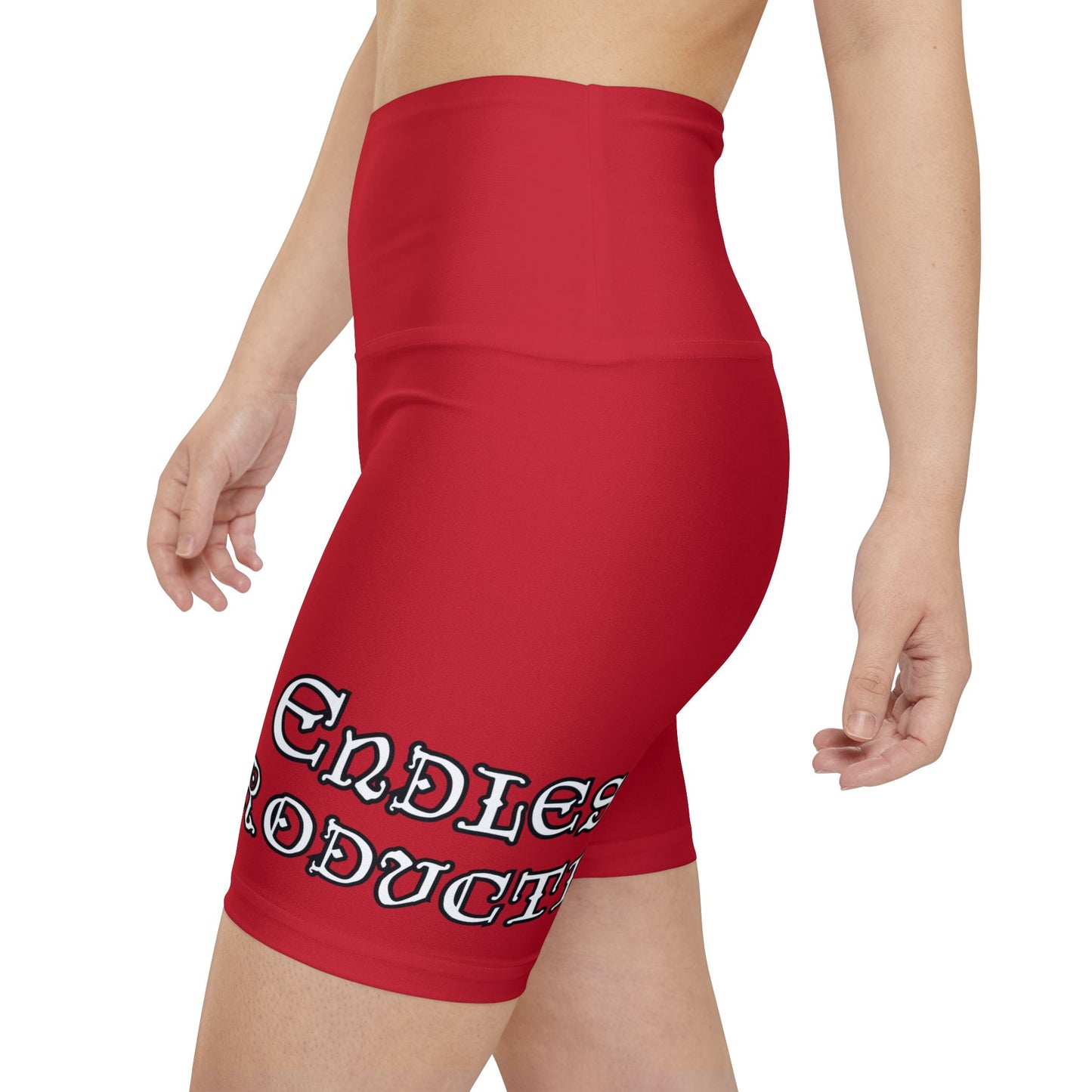 DARK RED - Endless Productions Bike Shorts