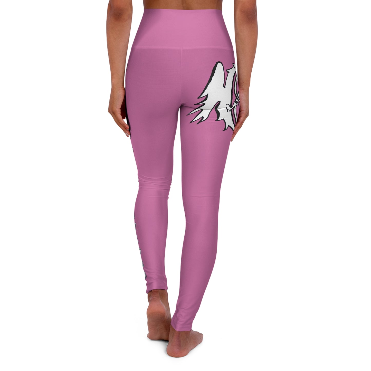 LIGHT PINK - Endless Productions High waste full length leggings