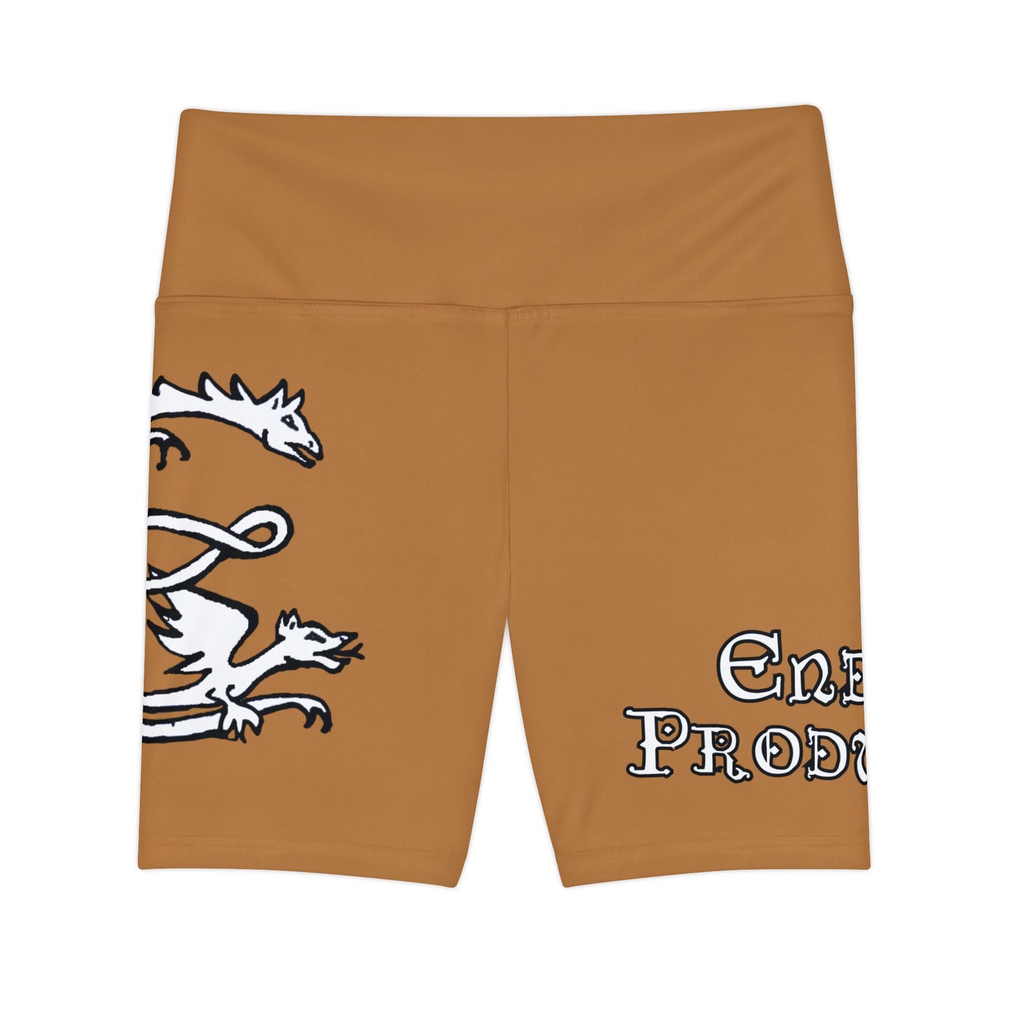 LIGHT BROWN - Endless Productions Bike Shorts