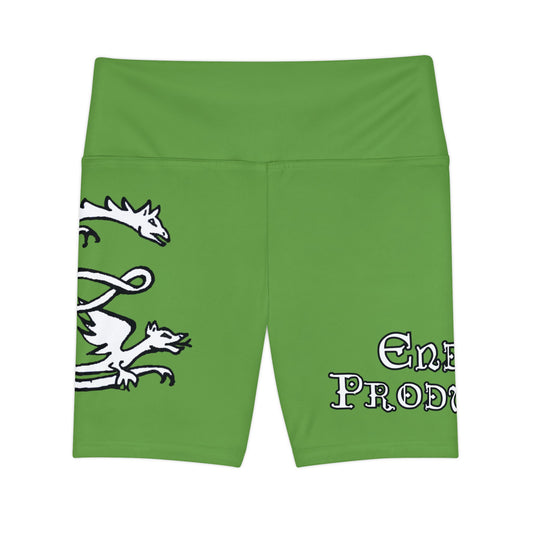 LIGHT GREEN - Endless Productions Bike Shorts