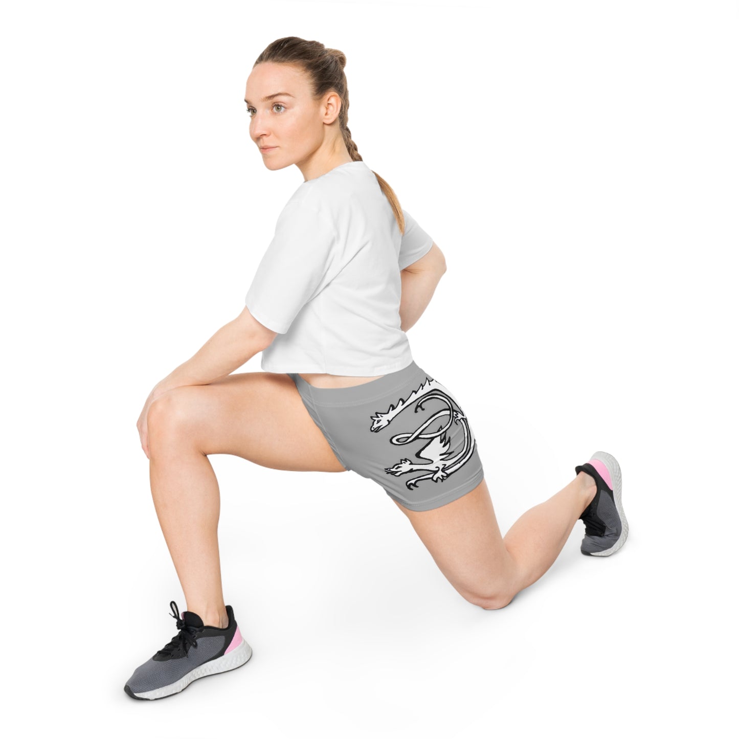 LIGHT GREY - Endless Productions Dancer Shorts