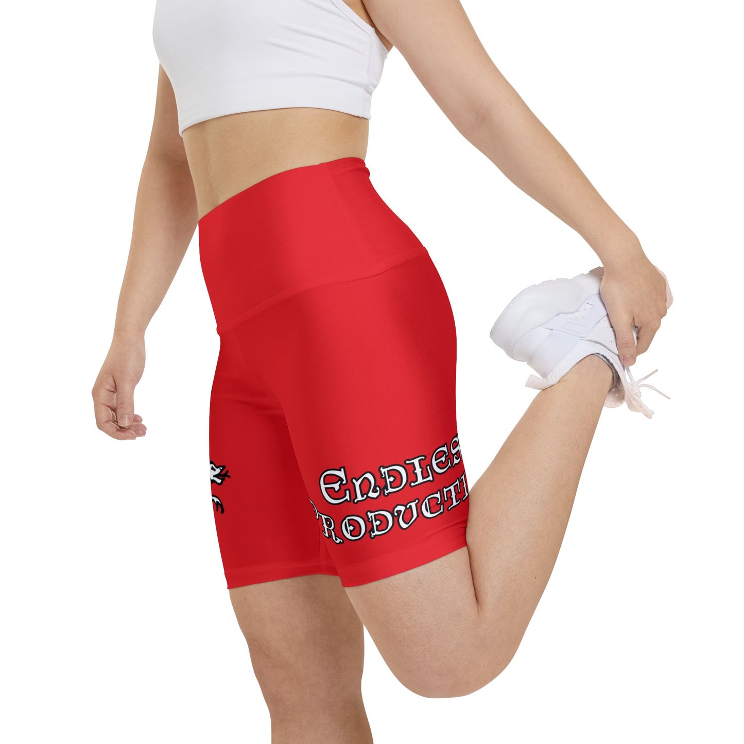 RED - Endless Productions Bike Shorts