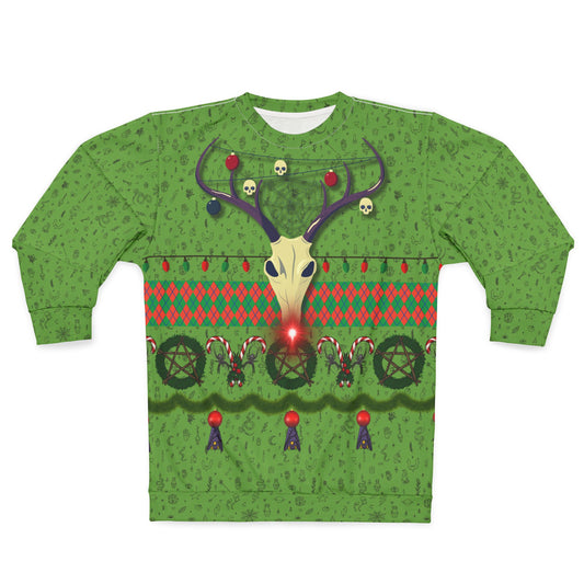 Oh Deer, It's Cursedmas Ugly Christmas Sweater Style