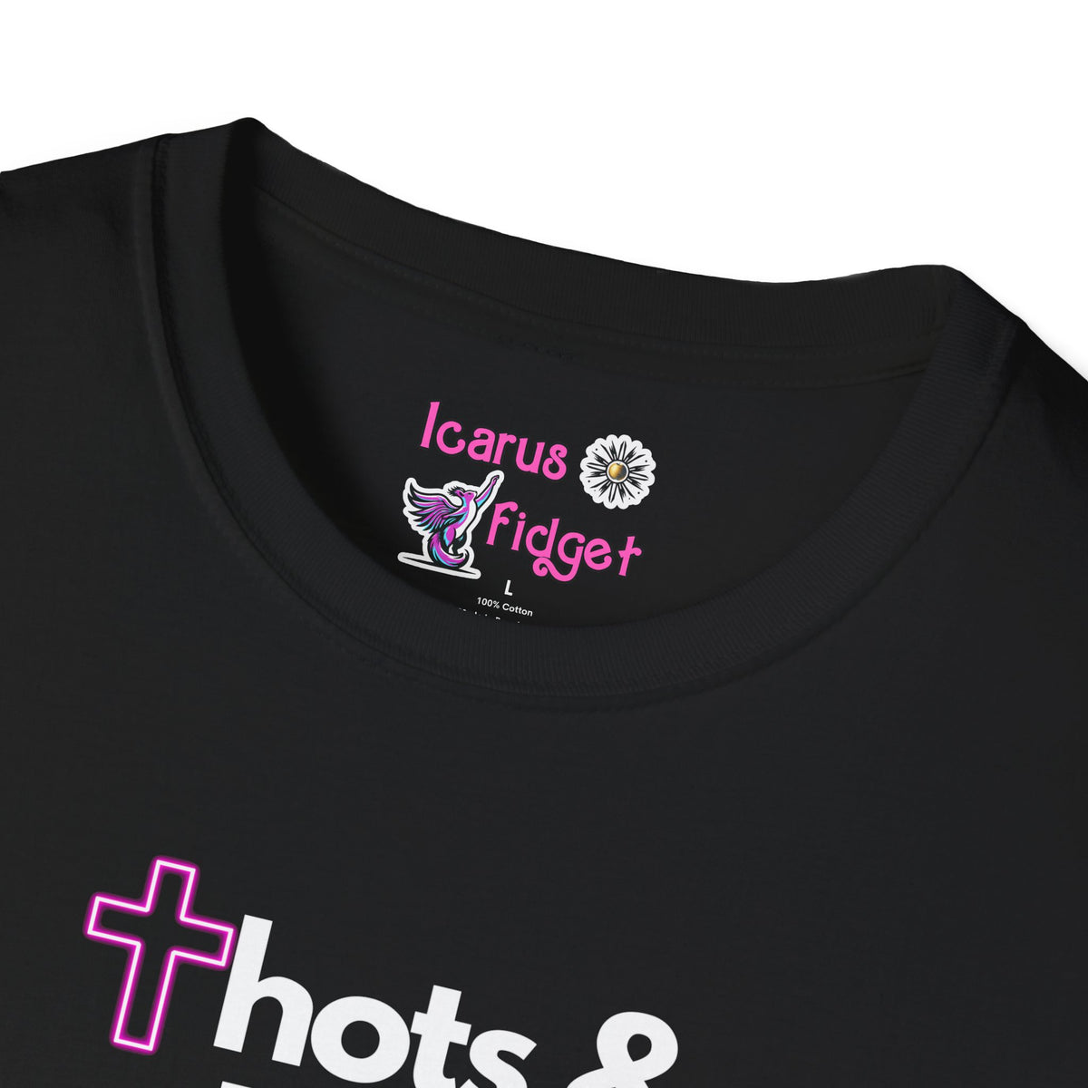Thots & Prayers T-Shirt | Retro Nuns Graphic, Edgy Faith Satire
