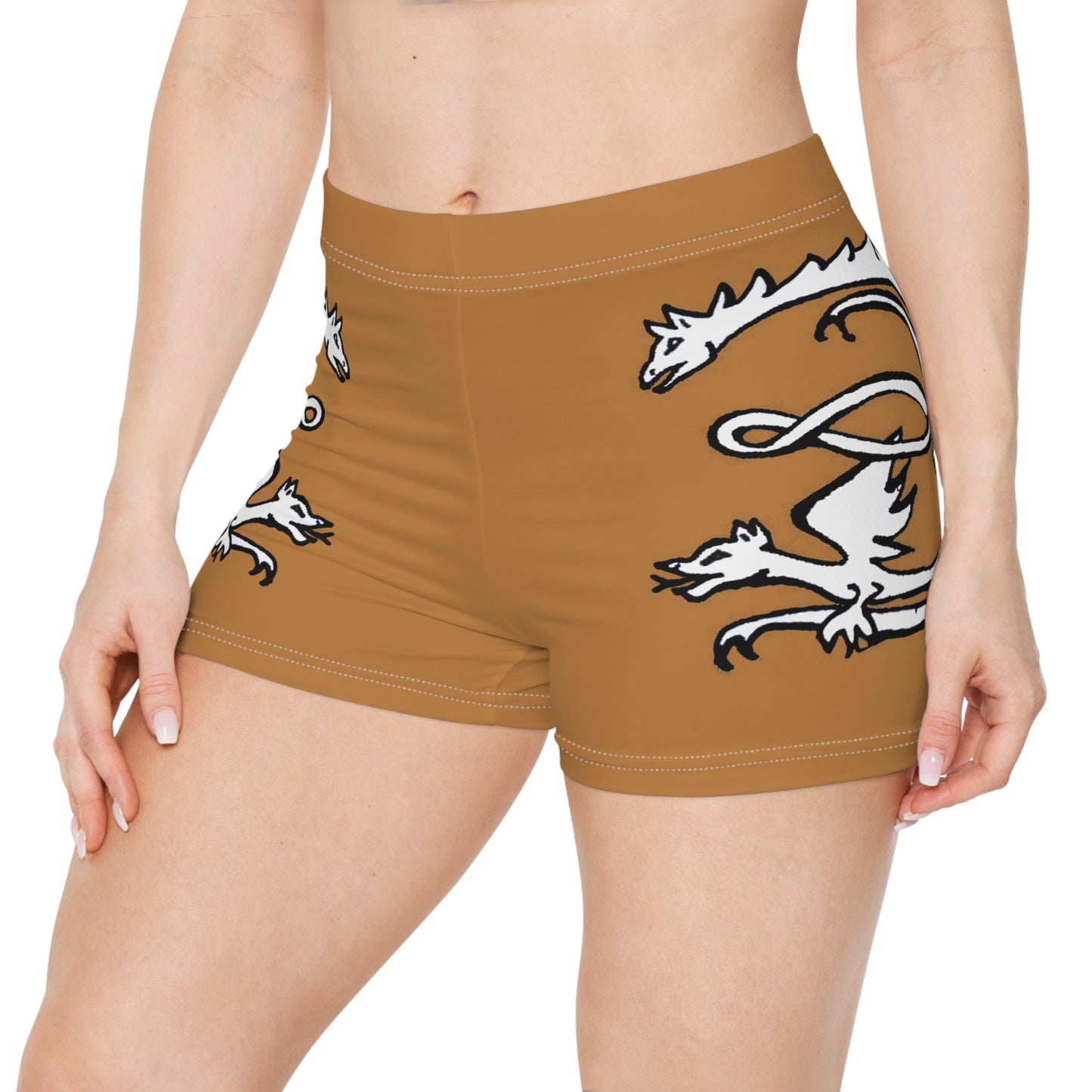 LIGHT BROWN - Endless Productions Dancer Shorts