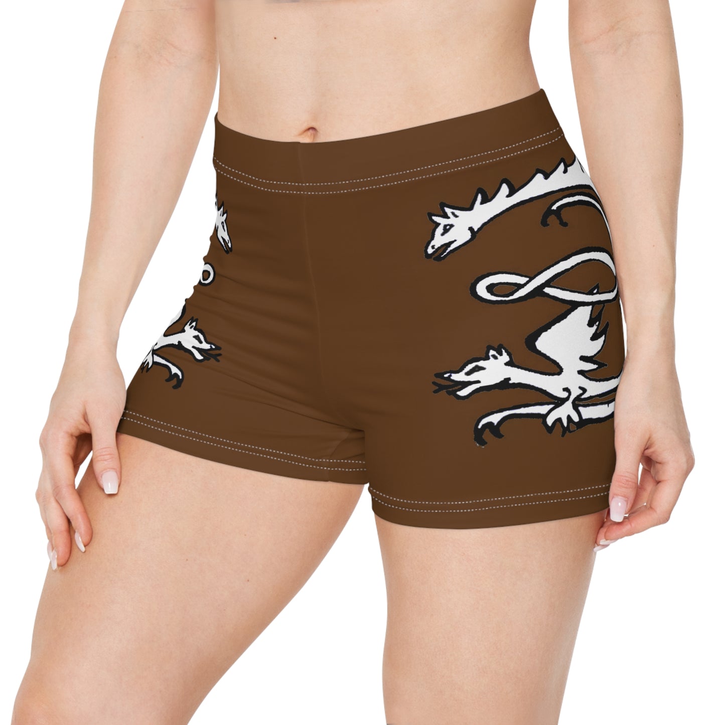 BROWN - Endless Productions Dancer Shorts