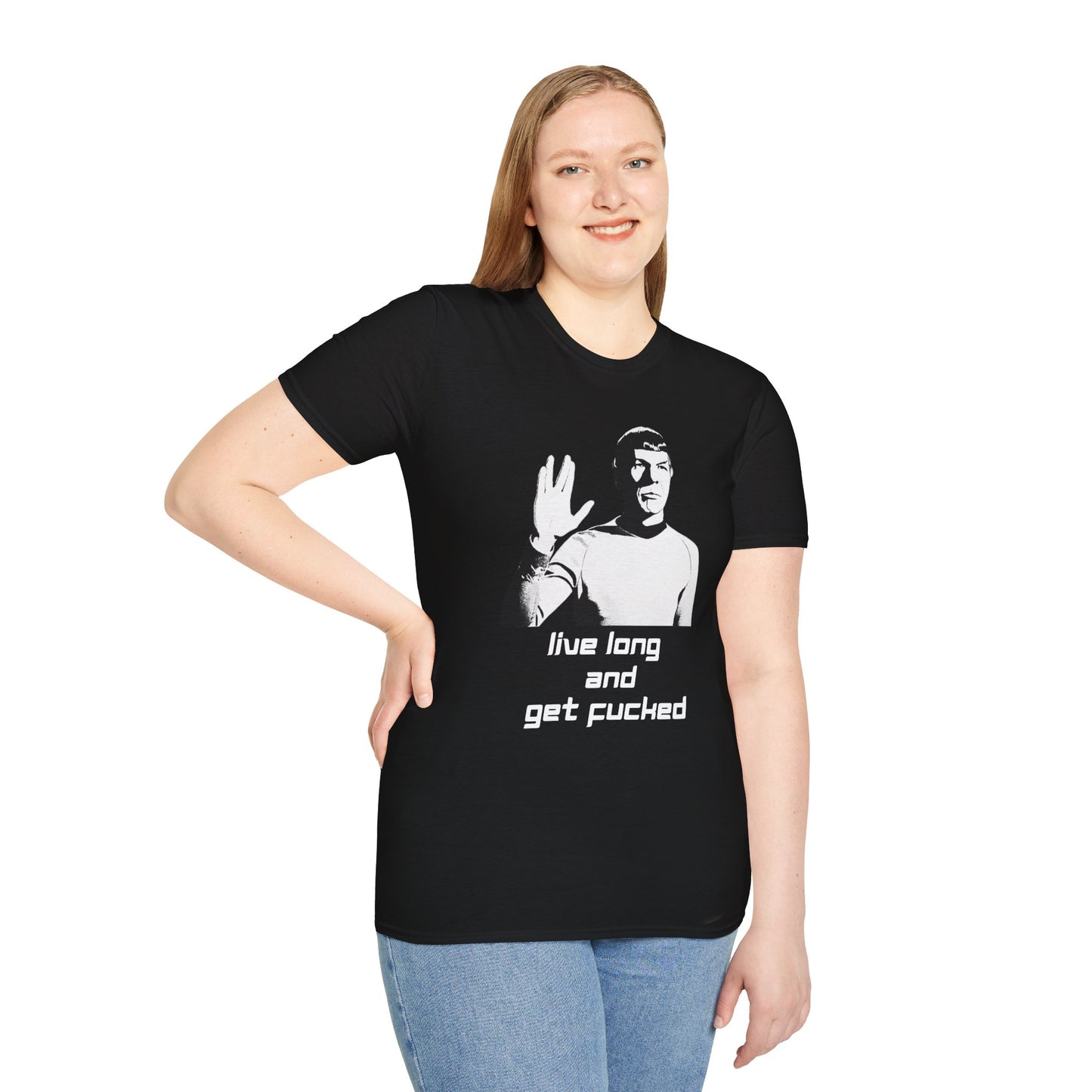 Space Logic Rebel Shirt, Snarky Sci-Fi Inspired Tee, Parody Graphic Bold Exit Line