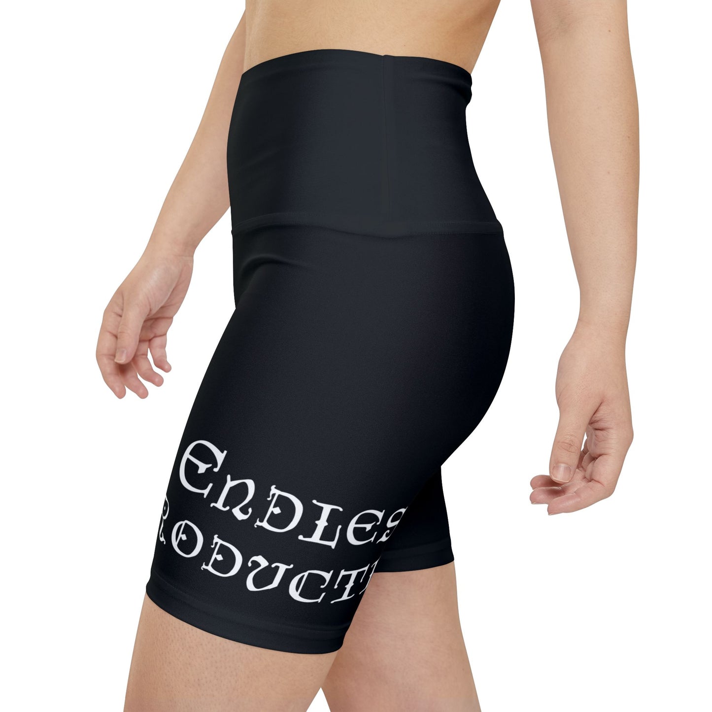 BLACK - Endless Productions Bike Shorts