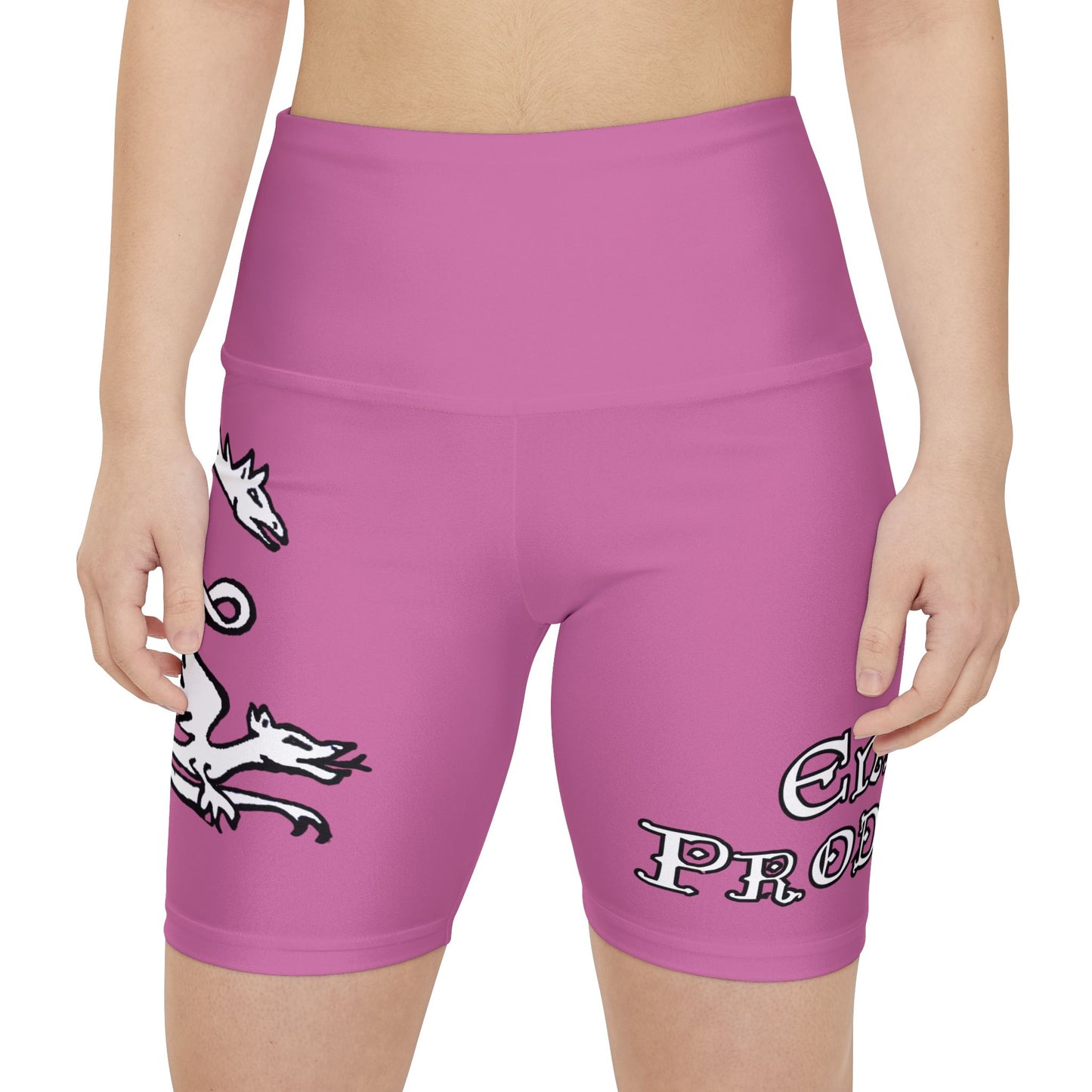LIGHT PINK - Endless Productions Bike Shorts