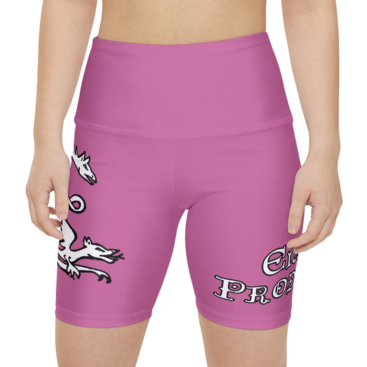 LIGHT PINK - Endless Productions Bike Shorts