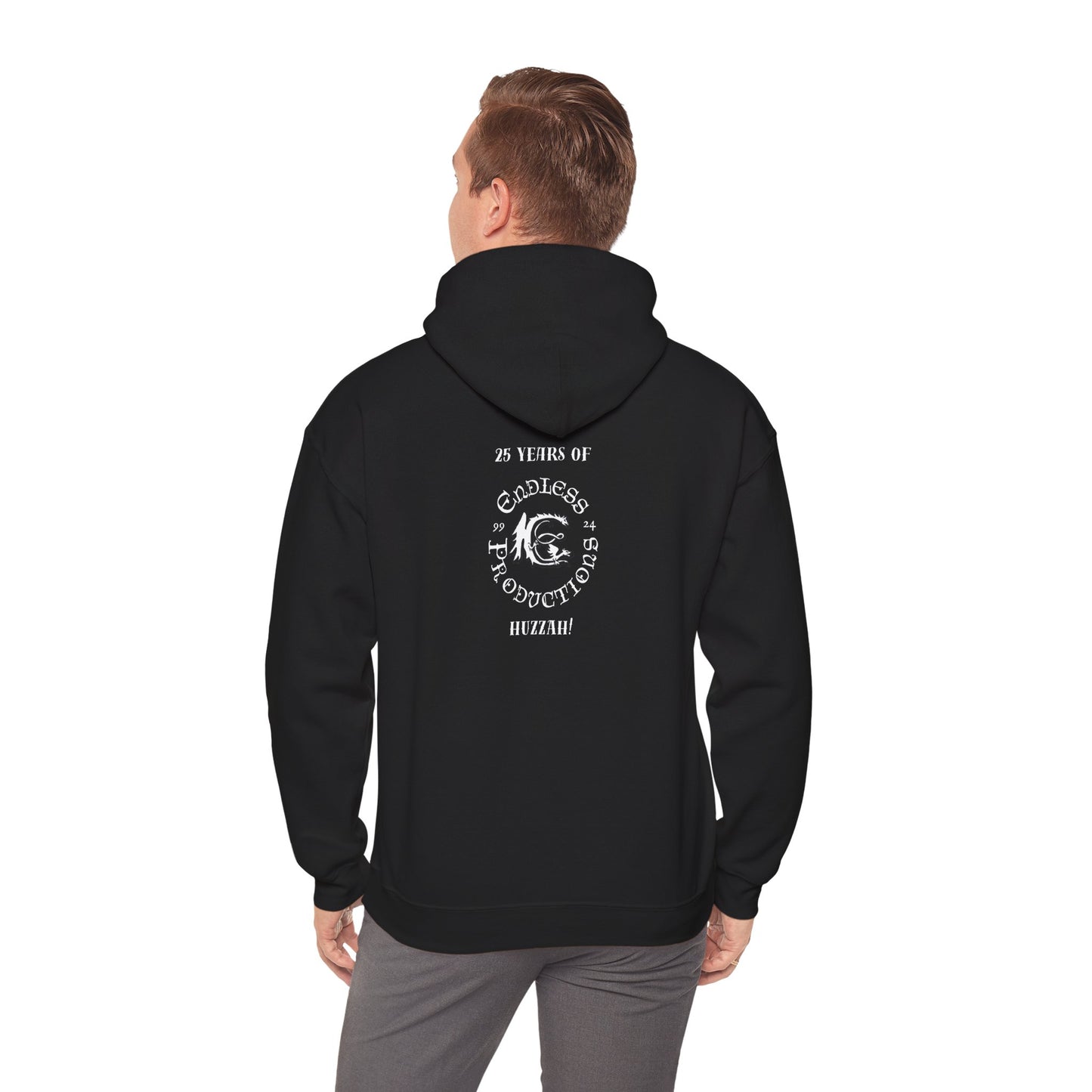 Endless Productions 25 Years of Huzzah! hoodie