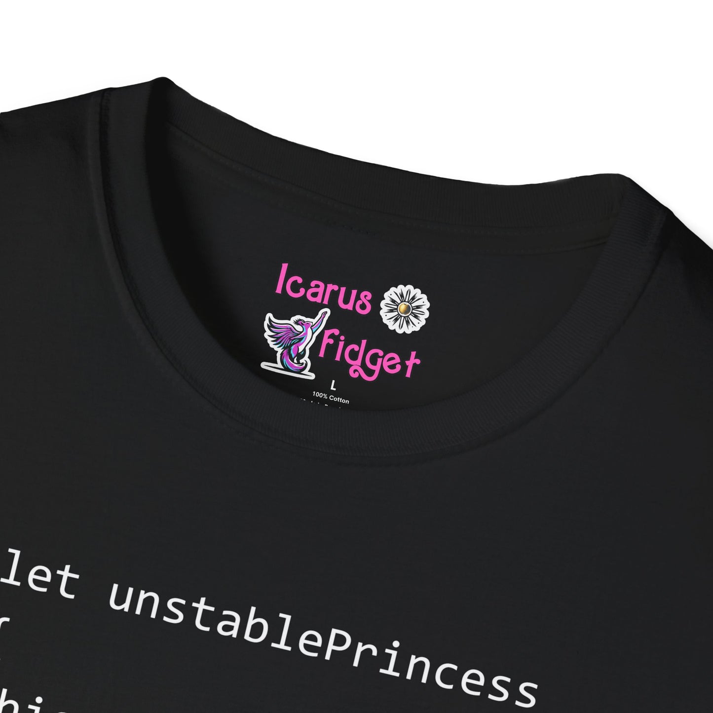 unstablePrincess Code Shirt, Funny JavaScript Goblin Energy Tee, Developer Chaos Apparel