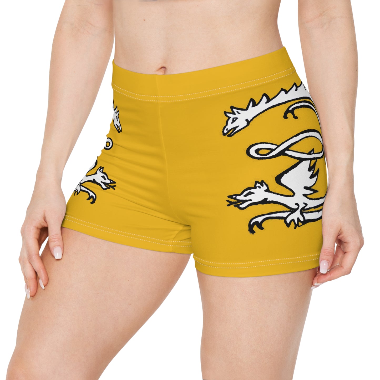 YELLOW - Endless Productions Dancer Shorts