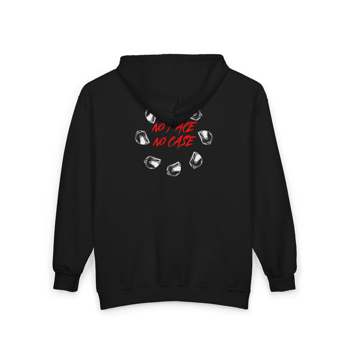 Unisex Full Zip Hoodie with Bold Graphic Design | Casual Wear, Street Style, Gifts for Him, Her, Holidays, Comfortable Layering