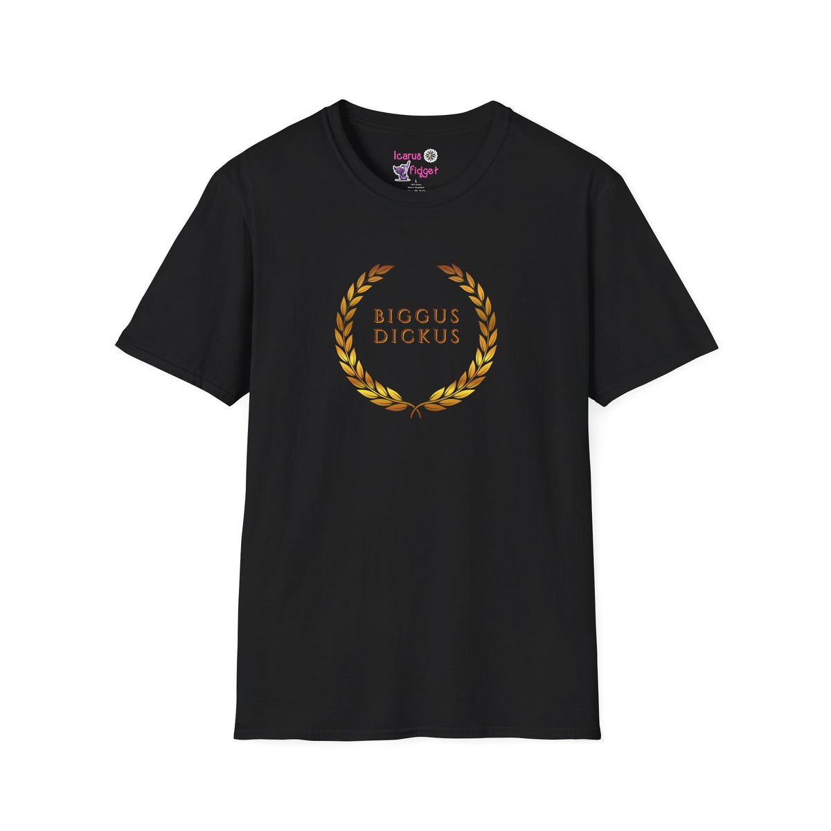 Biggus Dickus Laurel Wreath T-Shirt | Roman Satire Comedy Tee