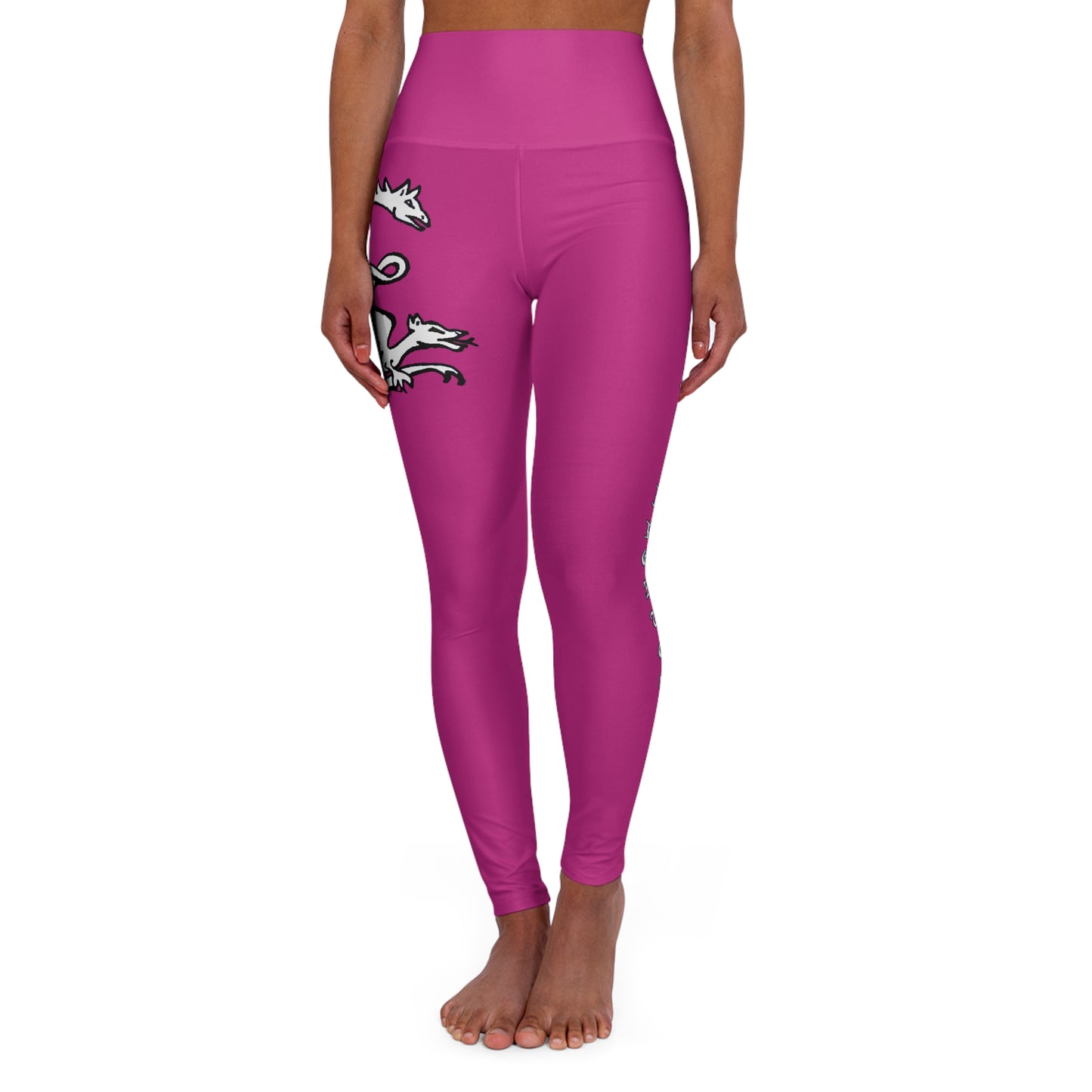 PINK - Endless Productions High waste full length leggings