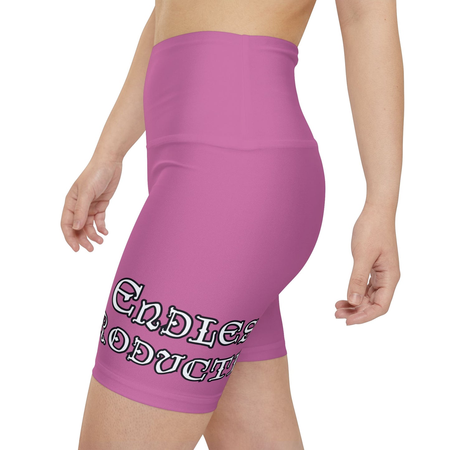 LIGHT PINK - Endless Productions Bike Shorts