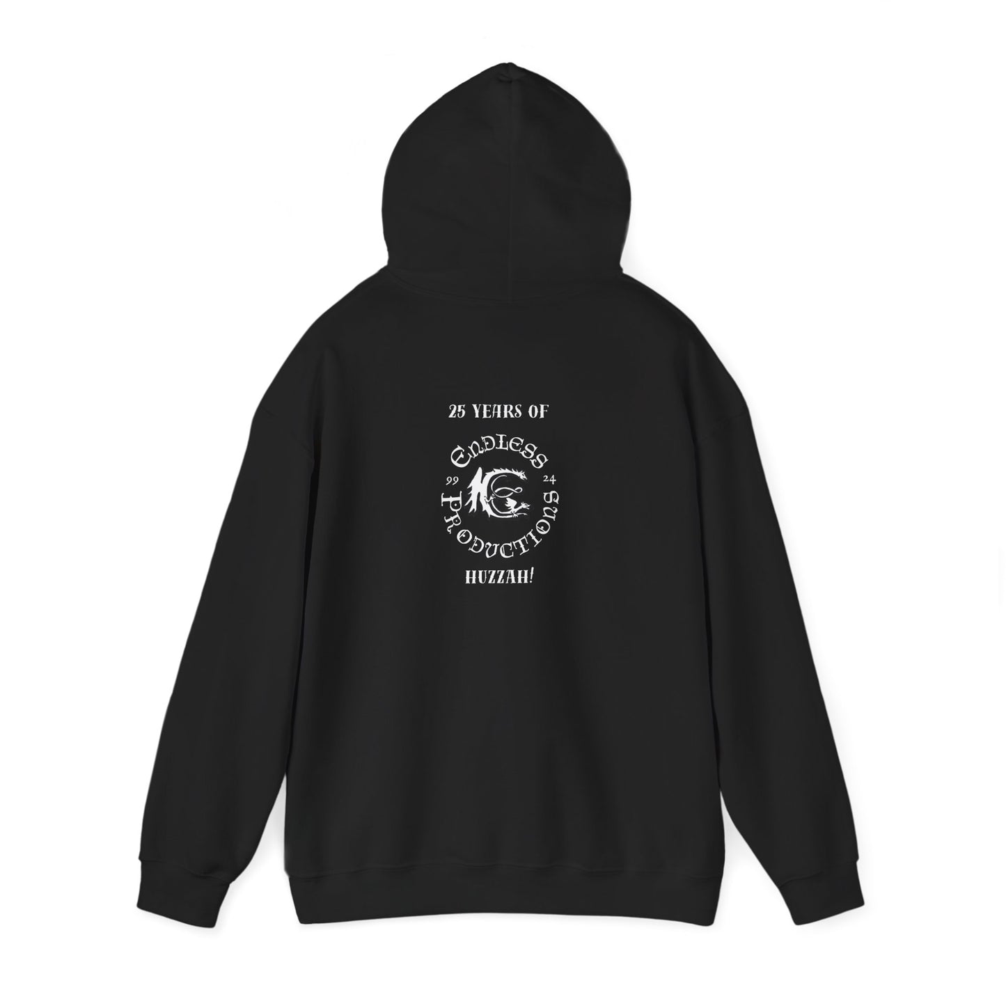 Endless Productions 25 Years of Huzzah! hoodie