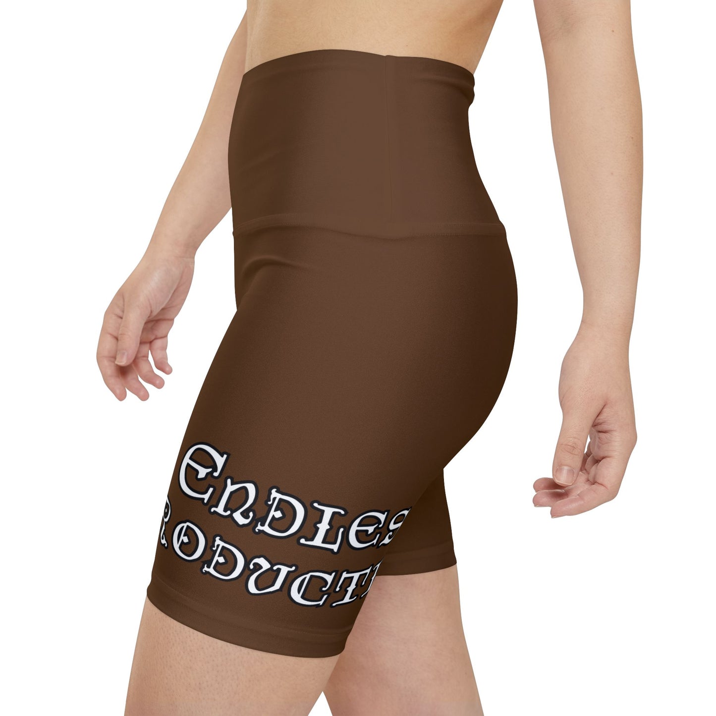 BROWN - Endless Productions Bike Shorts
