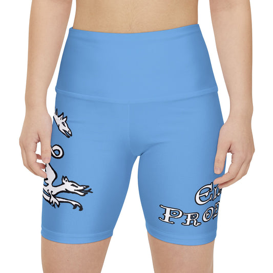 LIGHT BLUE - Endless Productions Bike Shorts