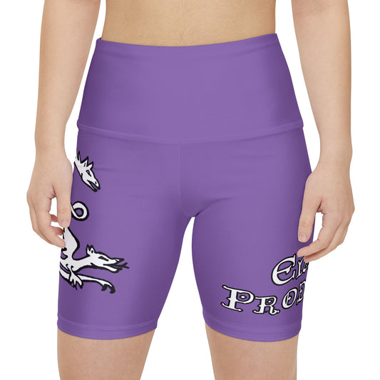 LIGHT PURPLE - Endless Productions Bike Shorts
