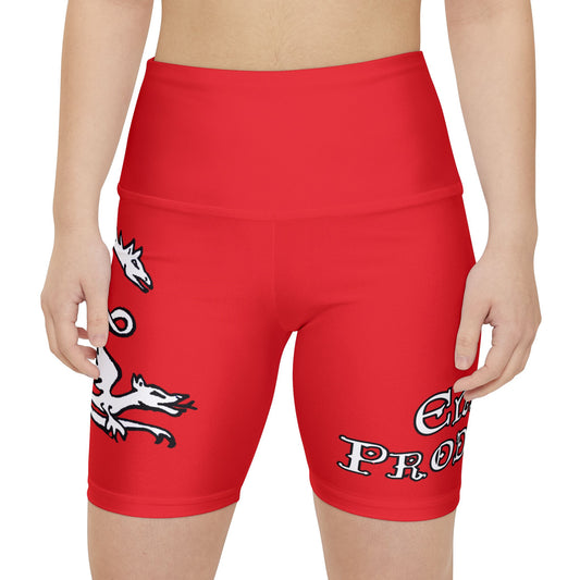 RED - Endless Productions Bike Shorts