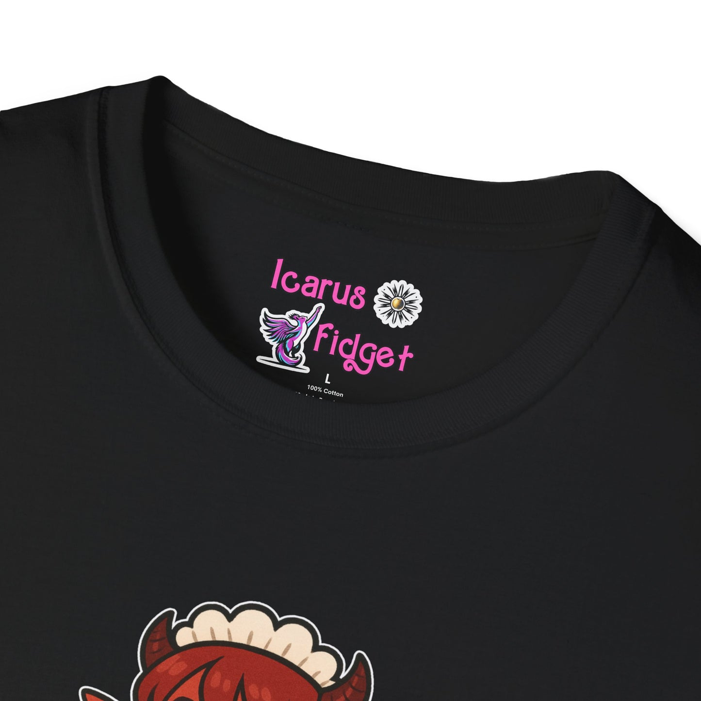 Demon Maid Shirt , Cute Imp in French Maid Outfit Tee, Kawaii Hellcore T Shirt, Horny & Housebroken Aesthetic