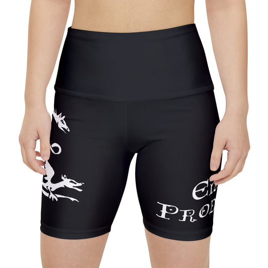 BLACK - Endless Productions Bike Shorts