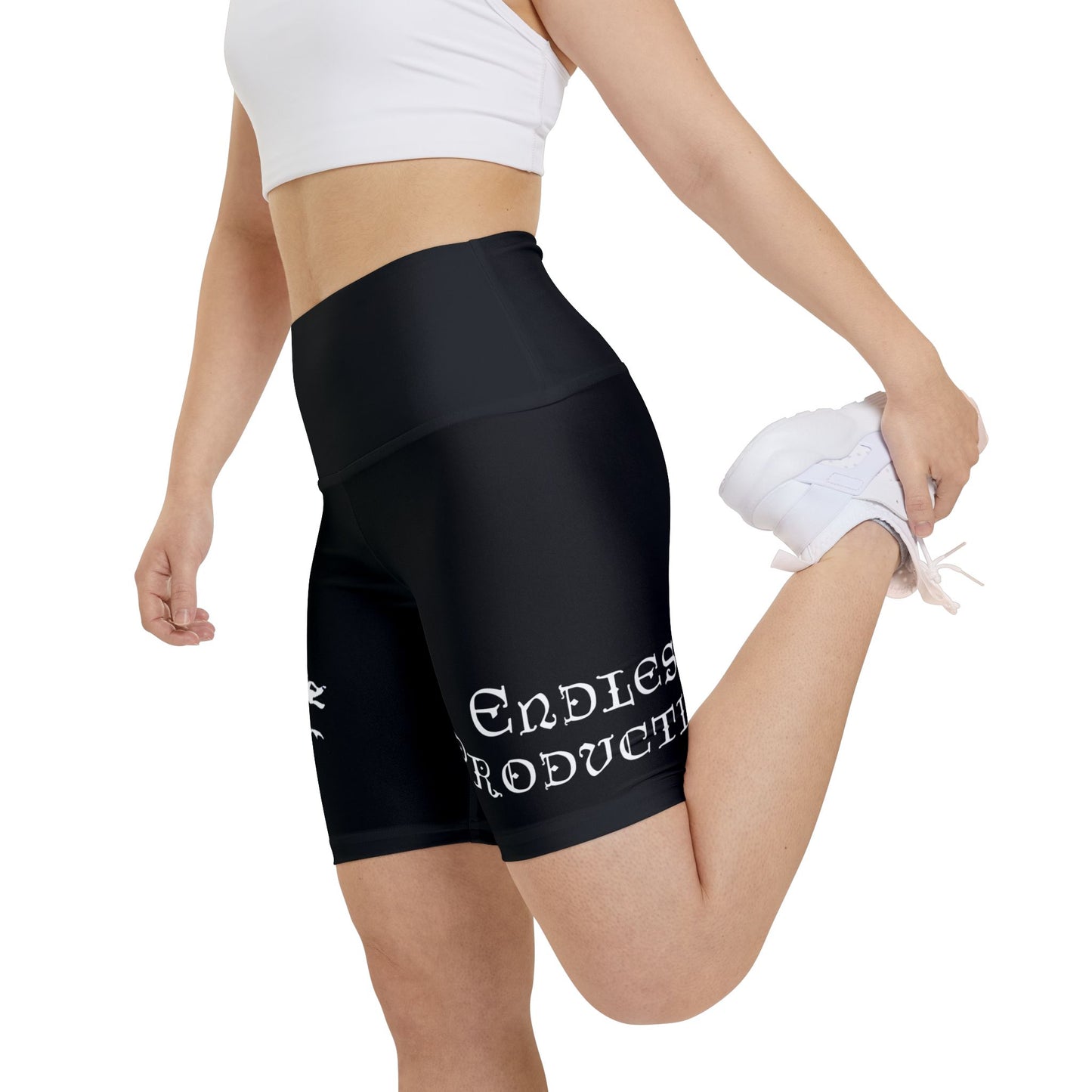 BLACK - Endless Productions Bike Shorts