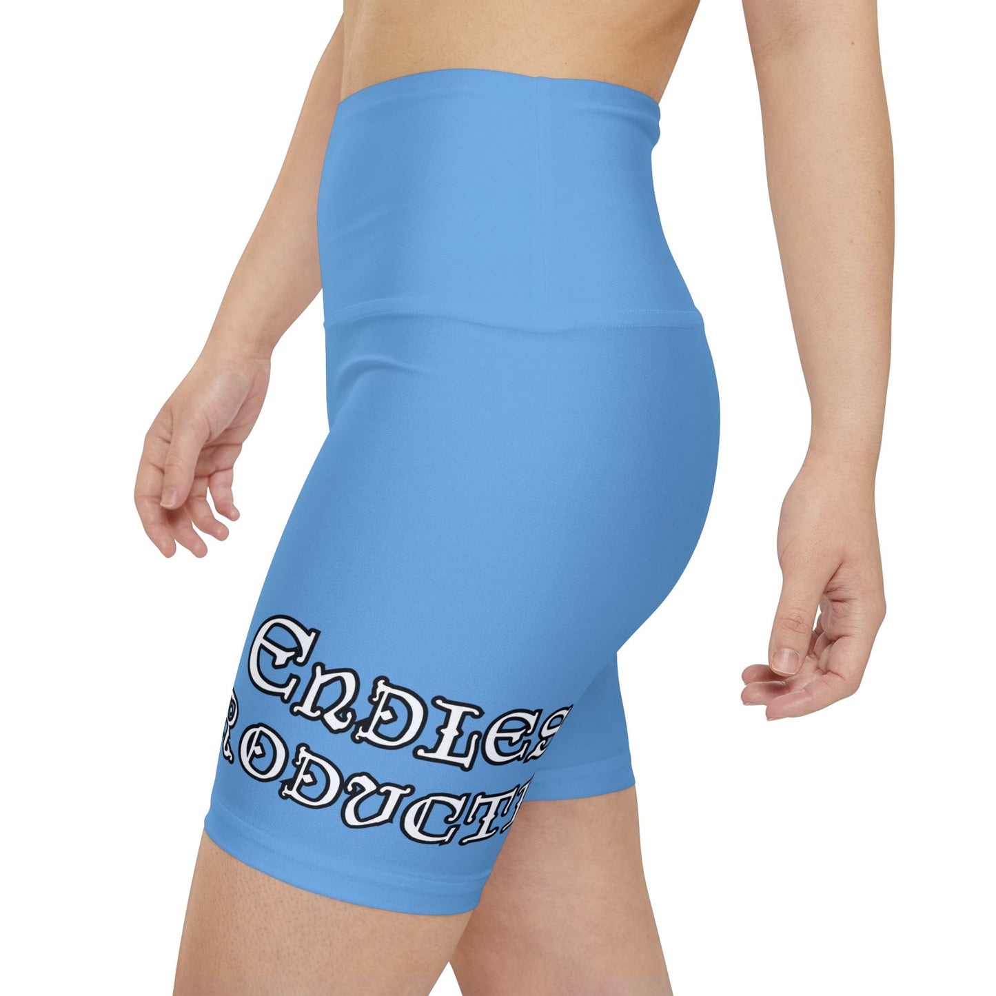 LIGHT BLUE - Endless Productions Bike Shorts