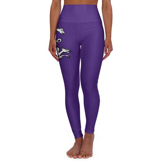 DARK PURPLE -  Endless Productions High waste full length leggings