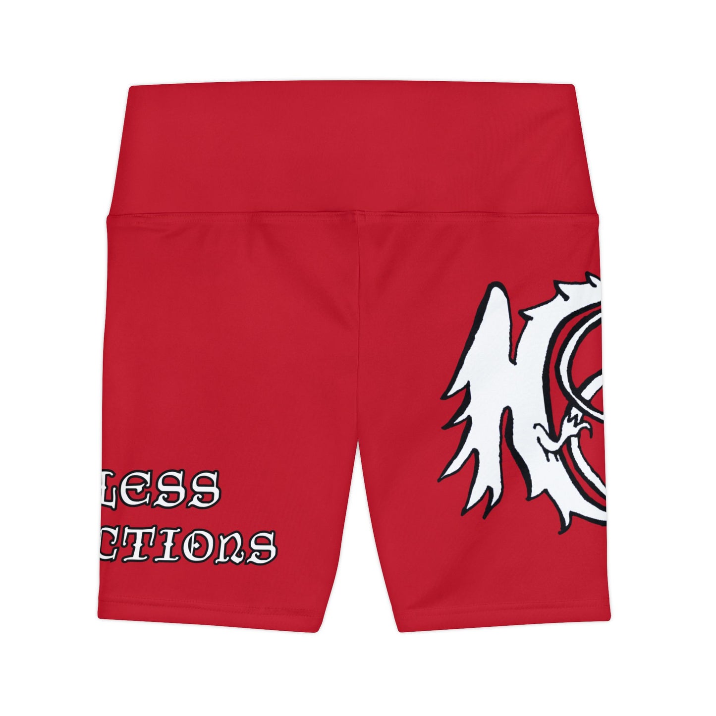 DARK RED - Endless Productions Bike Shorts