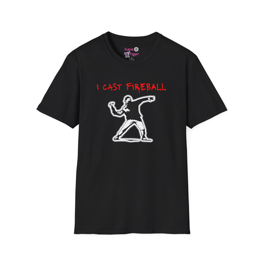 I Cast Fireball T-Shirt | Dungeons & Dragons Spellcaster Graphic